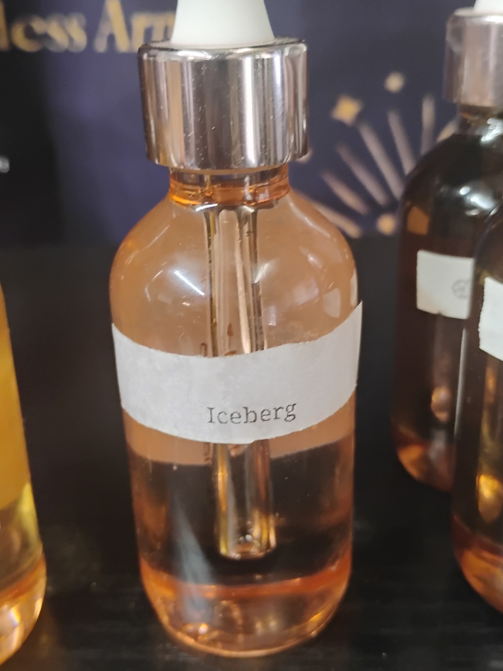Iceberg Body Oil - Light Amber Nourishing Moisturizer